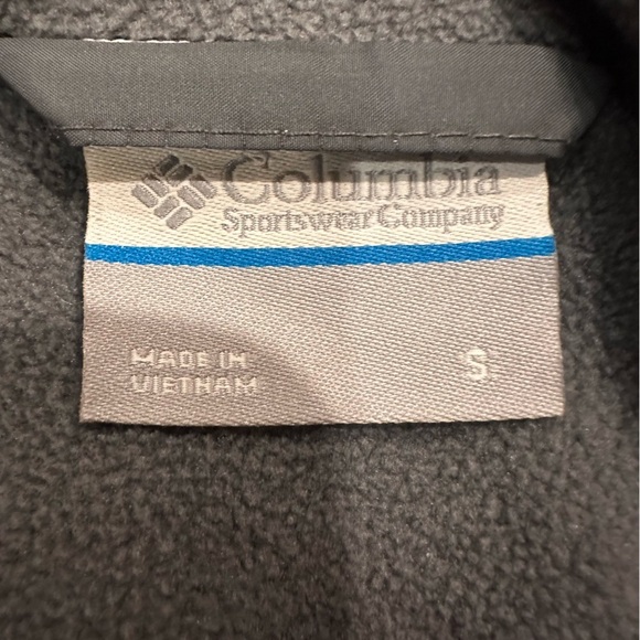 Columbia Jacket Women Gray Hooded Flash Forward Fleece Lined Windbreaker Golf S - Picture 5 of 12